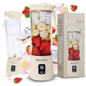 BlendyGo3 blender bezprzewodowy beżowy/brązowy cena 259,00zł