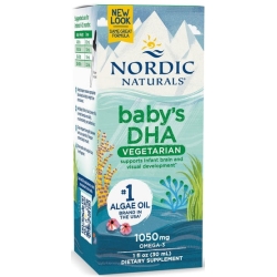 Nordic Naturals Baby's DHA Vegetarian 1050mg (Kwasy omega-3 + DHA) 30ml cena 119,50zł