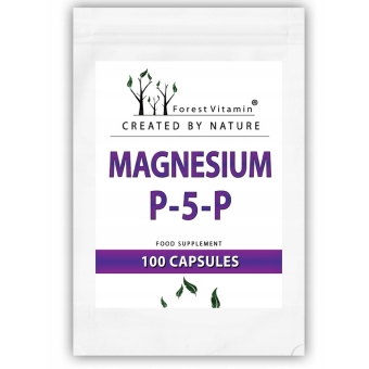 Cytrynian magnezu 600mg + witamina B6 (P-5-P) 2mg 100kapsułek cena 18,90zł