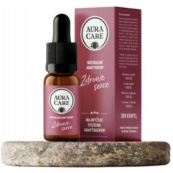 Zdrowe Serce adaptogeny 10ml Aura Care cena 73,90zł