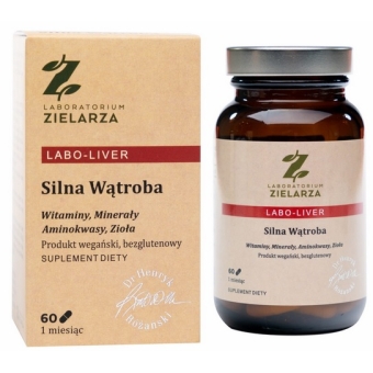 LABO-LIVER Silna Wątroba 60kapsułek cena 83,90zł