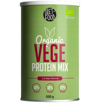 Mieszanka białek wegańskich 500g Organic Vege Protein Mix Diet Food cena 69,00zł