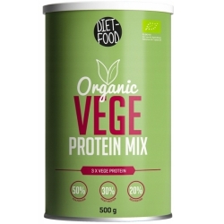 Mieszanka białek wegańskich 500g Organic Vege Protein Mix Diet Food cena 55,85zł