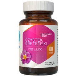 Hepatica Czystek kreteński de lux 60kapsułek cena 39,90zł