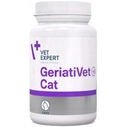 VetExpert Geriativet Cat dla kotów 60kapsułek cena 54,90zł