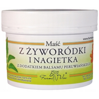 Maść z żyworódki i nagietka 150ml Farm-Vix cena 26,90zł