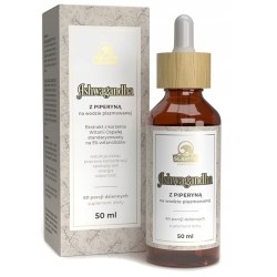 Ashwagandha z piperyną na wodzie plazmowanej krople 50ml Slavito cena 169,00zł
