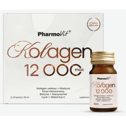 Pharmovit Kolagen 12 000mg Max shot 30x30ml cena 198,90zł