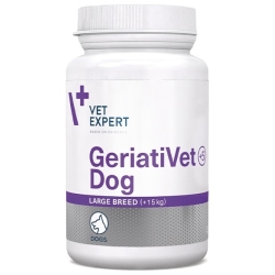 VetExpert Geriativet Dog Large dla starszych psów dużych ras 45tabletek cena 54,90zł