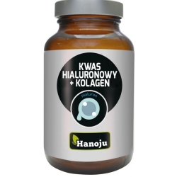 Hanoju Kwas hialuronowy + Kolagen 60kapsułek OSTATNIE SZTUKI cena 75,90zł