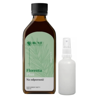Biolit Florenta Plus ekstrakt wodny pąków jodły syberyjskiej 200ml+ atomizer 100ml gratis! cena 70,47zł