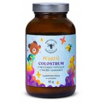 Miodziś Colostrum z mleczkiem pszczelim 61 g Pasieka Sadowskich cena 74,90zł