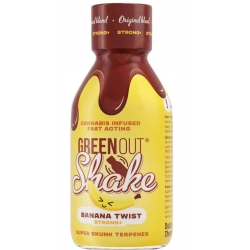 Shot konopny Green Out Shake Banana Twist 200ml Dutch Therapy cena 121,90zł