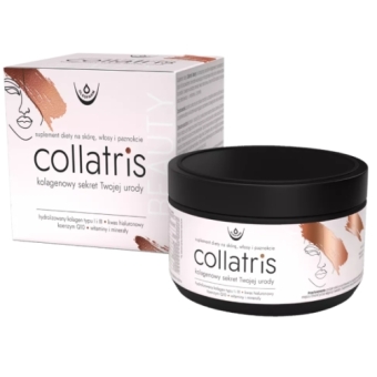 Collatris Beauty kolagen na skórę włosy i paznokcie proszek 150g cena 58,90zł