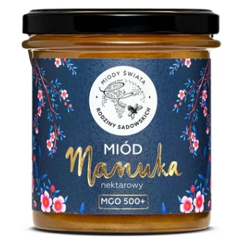 Miód Manuka MGO 500+ 450g Pasieka Sadowskich cena 339,00zł