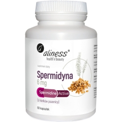 Aliness Spermidyna Active 6mg 60kapsułek cena 89,90zł