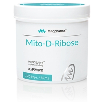 Dr Enzmann Mito-D-Ribose MSE 120kapsułek cena 149,90zł