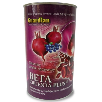 Beta Cruenta Plus 500g puszka Guardian International cena 129,00zł