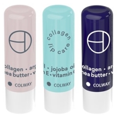 Colway Hydro Collagen lip care kolagenowa pielęgnacja ust pomadki 3sztuki cena 58,90zł