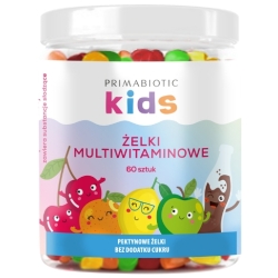 Primabiotic Multiwitamina Kids żelki 60sztuk cena 49,00zł