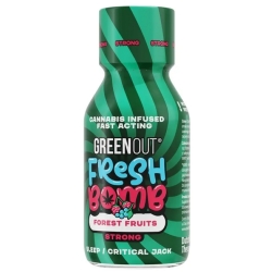 Shot konopny Green Out Fresh Bomb Forest Fruits STRONG 100ml Dutch Therapy cena 61,99zł