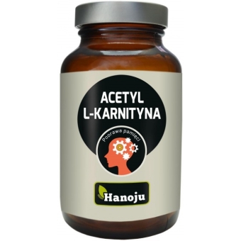 Hanoju Acetyl L-karnityna 400mg 90kapsułek cena 76,19zł