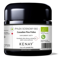 Kenay Pyłek sosnowy BIO Canadian Pine Pollen proszek 30g  cena 165,80zł