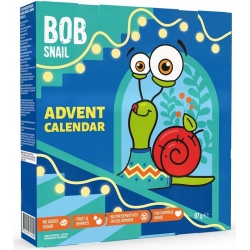Kalendarz adwentowy przekąski i galaretki owocowe z zabawkami 97g Bob Snail cena 46,90zł