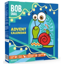 Kalendarz adwentowy przekąski i galaretki owocowe z zabawkami 176g Bob Snail cena 56,15zł