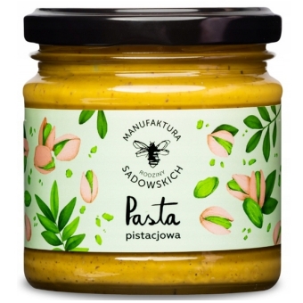 Pasta pistacjowa 180g Pasieka Sadowskich cena 49,90zł