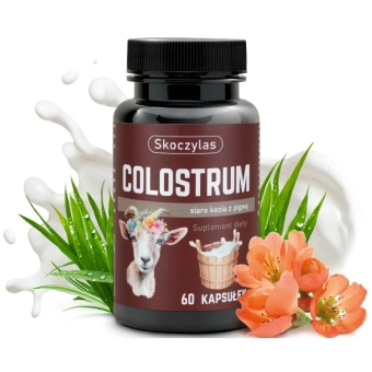 Colostrum siara kozia z pigwą 60kapsułek Skoczylas Marek Purelab cena 128,90zł