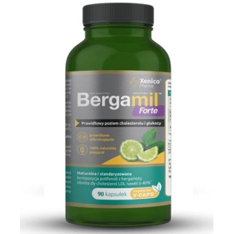 Bergamil Forte 90kapsułek Xenico Pharma cena 58,90zł