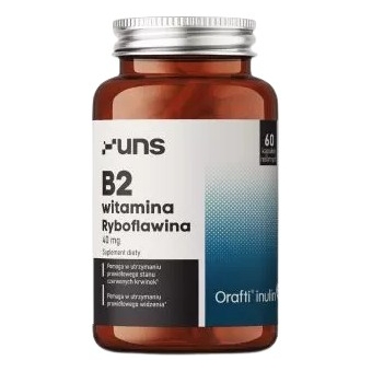 UNS Witamina B2 ryboflawina 60kapsułek cena 38,90zł