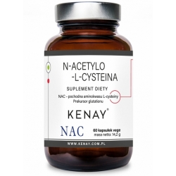 Kenay NAC N-acetylo-L-cysteina 150 mg 60kapsułek cena 24,90zł