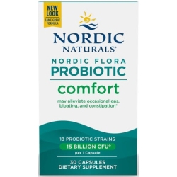 Nordic Naturals Nordic Flora Probiotic Comfort (Prebiotyk FOS + 15mld CFU) 30kapsułek cena 134,90zł