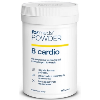 Formeds POWDER B Cardio w proszku 48g cena 36,00zł