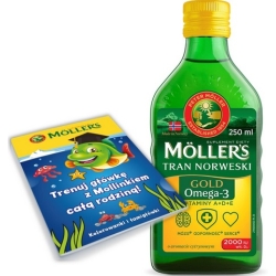 Mollers Tran Norweski GOLD 250ml cena 44,90zł