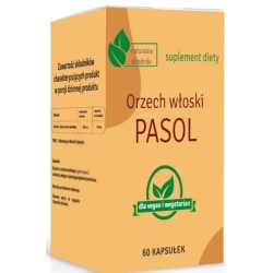 Pasol orzech włoski 60kapsułek cena 61,00zł