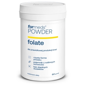 Formeds POWDER Folate kwas foliowy w proszku 39g cena 21,99zł