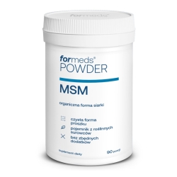Formeds POWDER MSM w proszku 72g cena 27,49zł