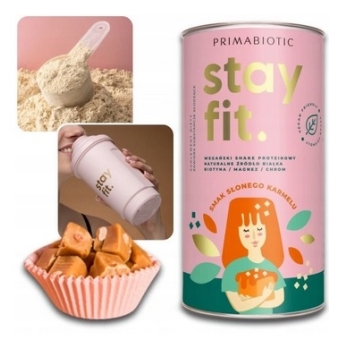 Primabiotic Stay Fit słony karmel 500g PROMOCJA cena 75,90zł