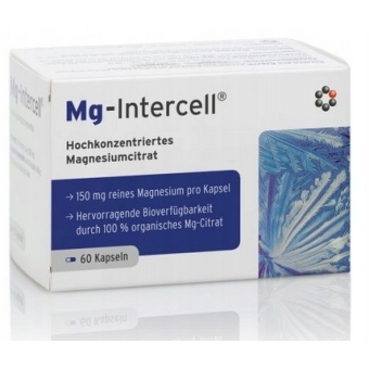 Dr Enzmann Mg-Intercell 150mg cytrynian magnezu 60kapsułek cena 75,90zł