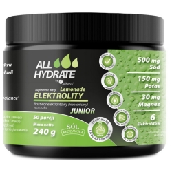 Aliness ALLHydrate Elektrolity Junior lemoniada 240g cena 59,90zł