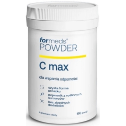 Formeds POWDER C max witamina C max w proszku 61,9g cena 31,99zł