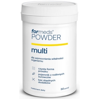 Formeds Powder multi w proszku 51g cena 36,99zł