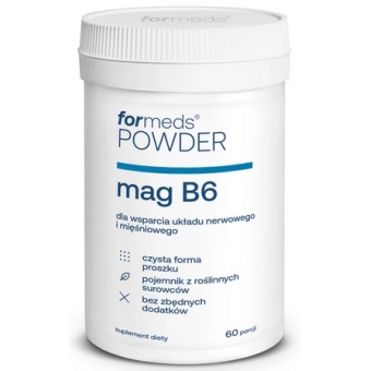 Formeds Powder Mag B6 w proszku 55,8g cena 24,99zł