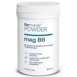 Formeds POWDER Mag B6 w proszku 55,8g cena 24,99zł