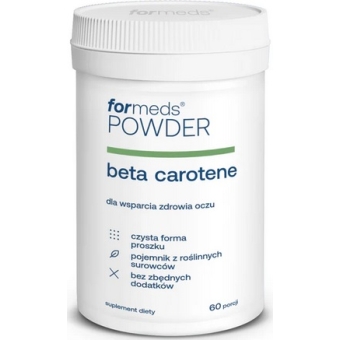 Formeds Powder Beta Carotene w proszku 40,2g cena 21,99zł