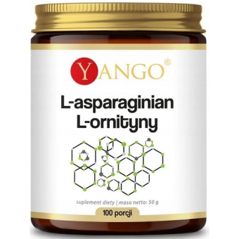 Yango L-asparaginian L-ornityny 50g cena 76,90zł