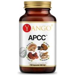 Yango APCC™ (reishi, kordyceps, shitake, chaga) 100kapsułek cena 123,90zł